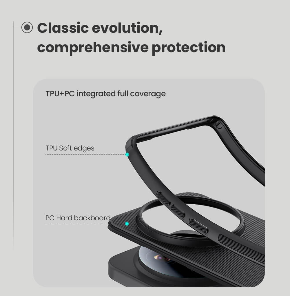 Чехол-крышка NILLKIN для Xiaomi 17 Ultra (серия Frosted shield Pro Magnetic case)